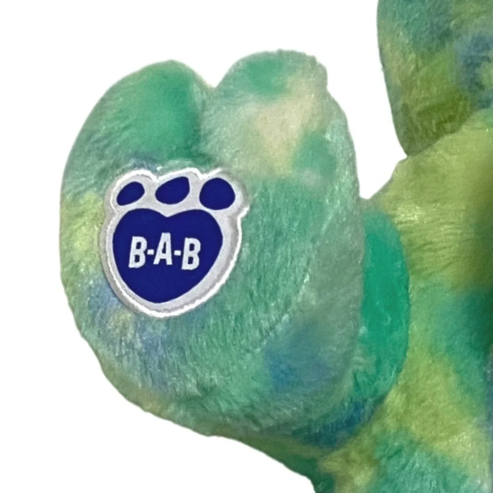 BABW Build a Bear Tie Dye Chameleon Plush 17